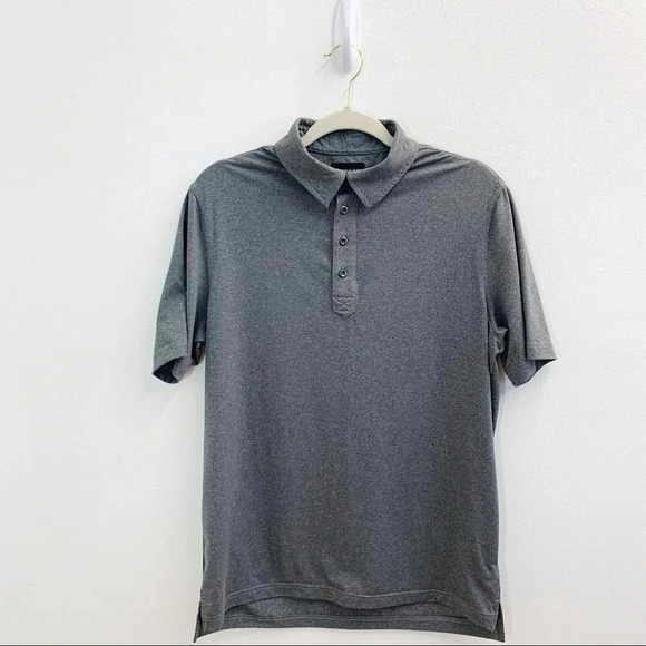 Chase 54 Polo Shirt Men Medium Gray Golf  Work Casual‎ K39 - Picture 1 of 8